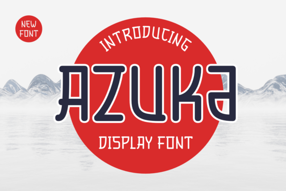 Azuka: A Display Typeface with the Soul of a Samurai
