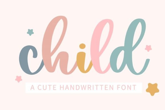 Child Font: Sweet Handwriting for Creative Projects