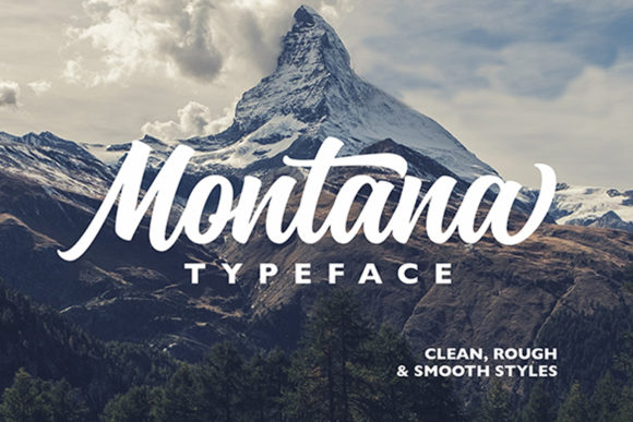 Montana: A Handwritten Font with Bold Confidence