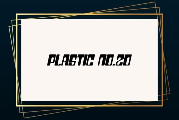 Plastic Twenty: A Playful Font for Creative Projects