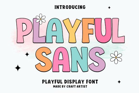 Playful Sans: A Creative Font for Joyful Design
