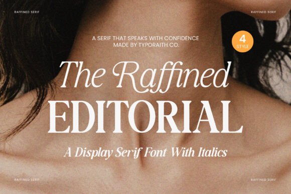 Raffined Serif: A Modern Take on Display Typography