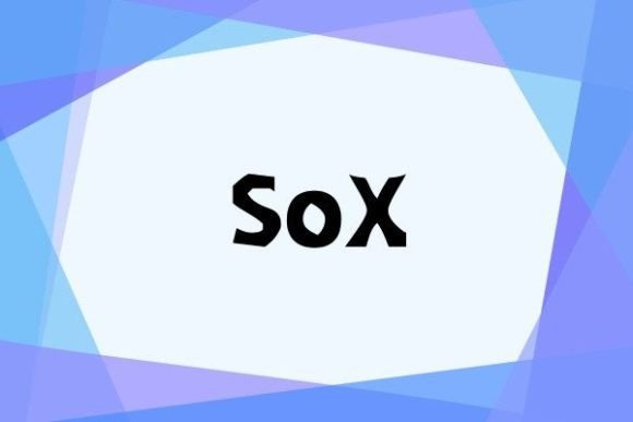 Sox: A Versatile Display Font for Modern Projects