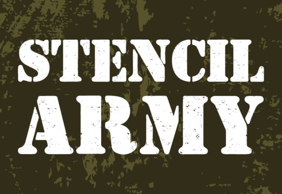 Stencil Army: Beyond the Military Stencil