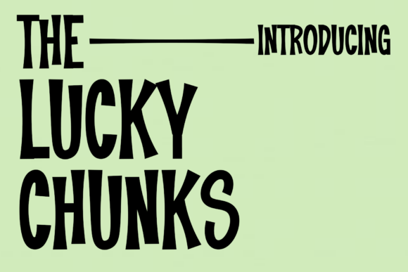 The Lucky Chunks: A Script Font That Feels Like a Handwritten Note
