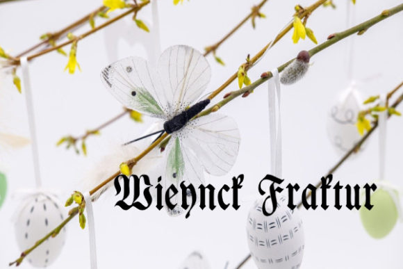 Wieynck Fraktur: A Blackletter Typeface with Modern Character