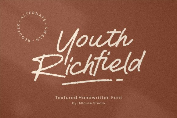 Youth Richfield: The Brushed Handwritten Font for Modern Designers